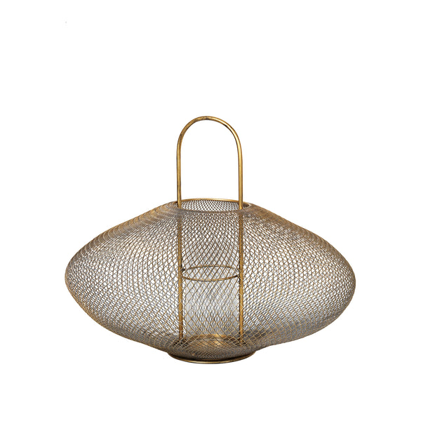 Bodis Lantern - Broste Copenhagen -  Two Sizes - Greige - Home & Garden - Chiswick, London W4 