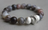 Hand-made Semi Precious Stone Stacking Bracelet - Greige - Home & Garden - Chiswick, London W4 