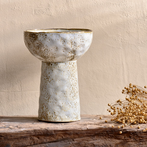 Speckle Bowl on Stand - Two Size Options