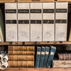 Handmade Antiqued French Box Files