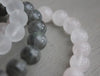 Hand-made Semi Precious Stone Stacking Bracelet - Greige - Home & Garden - Chiswick, London W4 