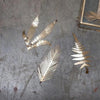 Brass Foliage Artwork - Set of Three - Large - Greige - Home & Garden - Chiswick, London W4 