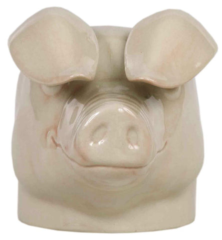 British Lop Ear Pig Egg Cup by Quail Ceramics