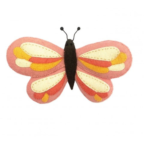 Mini Butterfly Felt Wall Art 