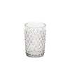 Glass Tumbler - Hobnail Design - Set of Six - Greige - Home & Garden - Chiswick, London W4 