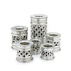 Intricate Metal Tealight Holders - Greige - Home & Garden - Chiswick, London W4 