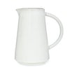 large hand-made ceramic white jug italian style rustic