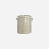 Ceramic Flowerpot or Utensil Pot - Sand - Three Sizes - vintage style