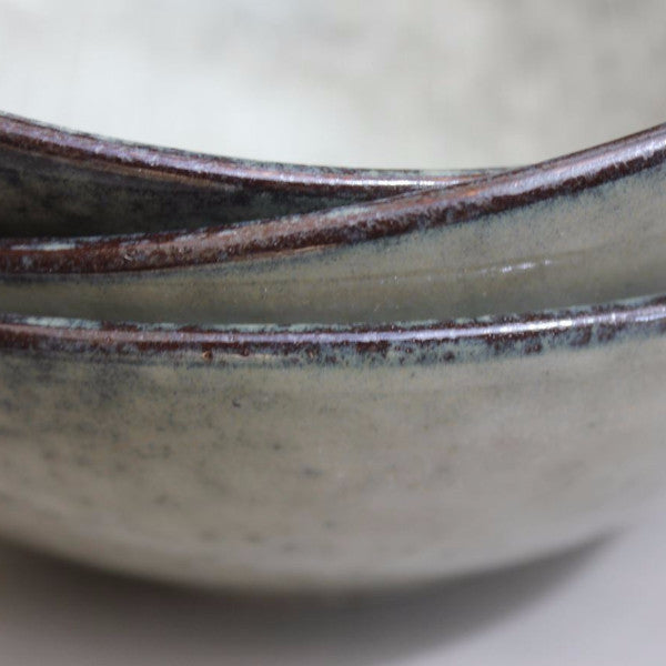 Nordic Sea Ceramic Bowls & Oval Platter by Broste Copenhagen - Greige - Home & Garden - Chiswick, London W4 