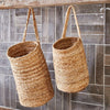 Braided Hemp Hanging Basket - Tall - Two Sizes