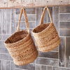 Braided Hemp Hanging Basket - Wide - Two Sizes