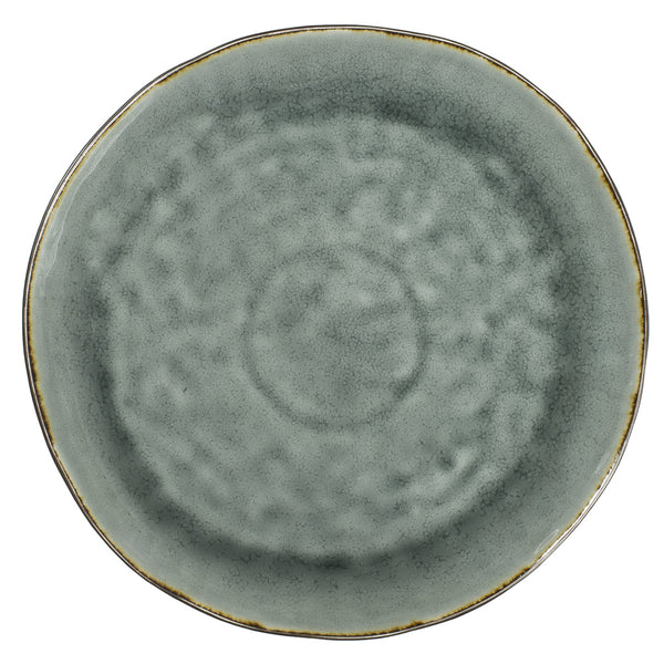 Grey Crackle Stoneware Series - Large Platter or Charger Plate - Greige - Home & Garden - Chiswick, London W4 