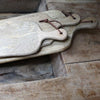 Long wooden chopping serving cheese board
