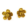Citrine Buttercup Earrings - Gold - Alex Monroe