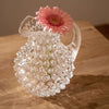 Hobnail Jug - 1L Round - Clear