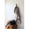 Cotton and Faux Natural Sheepskin Throw - Mushroom Pink or Soft Grey