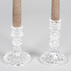 Charlotte Glass Candlestick - Three Size Options