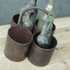 Metal Storage Pots - Two Sizes - Greige - Home & Garden - Chiswick, London W4 