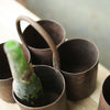 Metal Storage Pots - Two Sizes - Greige - Home & Garden - Chiswick, London W4 