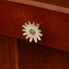 Recycled Brass Daisy Knob