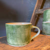 Wonki Ware Squat Mug Dark Green Wash