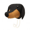 Felt Daschund Head Hook Fiona Walker