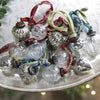 Glass Dew Drop Baubles (Set of 12) - Greige - Home & Garden - Chiswick, London W4 