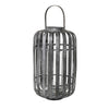 Grey Bamboo Lantern - Dinas - Broste Copenhagen - Two Sizes - Greige - Home & Garden - Chiswick, London W4 