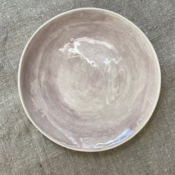 Wonki Ware Side Plate Aubergine Wash
