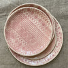 Wonki Ware South Africa Dinner Plate Pink Lace or Wash