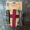 Vintage Style Union Jack Dog Bandana, Collar and Lead Set