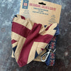 Vintage Style Union Jack Dog Bandana, Collar and Lead Set