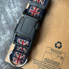 Vintage Style Union Jack Dog Bandana, Collar and Lead Set