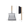 Galvanised Dustpan and Brush Set