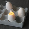 concrete egg tray holder