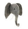 Felt Elephant Head by Fiona Walker England