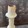 Rustic Papier Mache Candlestick - Ellen