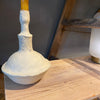 Rustic Papier Mache Candlestick - Emilia
