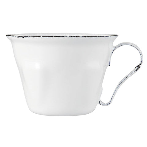 Mini White Enamel Cup