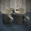 Wonki Ware Espresso Cup - Set of Four on Tray - Charcoal - Greige - Home & Garden - Chiswick, London W4 