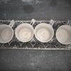 Wonki Ware Espresso Cup - Set of Four on Tray - Charcoal - Greige - Home & Garden - Chiswick, London W4 