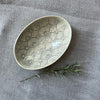 Wonki Ware Oval Bowl - Extra Small - Warm Grey Lace