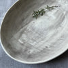 Wonki Ware Oval Bowl - Extra Large - Warm Grey Wash