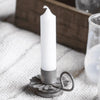 Zinc Flower Chamberstick