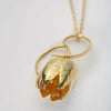 Fritillary Flower Necklace - Gold - Alex Monroe