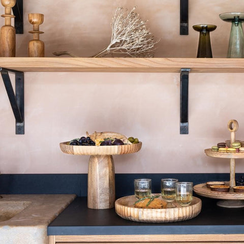 Mango Wood Display Stand for Food etc