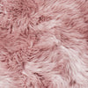 Long Haired Australian Sheepskin Soft Pink