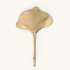 Recycled Brass Ginkgo Hook