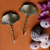 Recycled Brass Ginkgo Hook