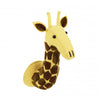 Mini Giraffe Felt Wall Head by Fiona Walker, England
